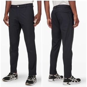 Lululemon Commission Pant Classic *Warpstreme 32" Obsidian Sz 32